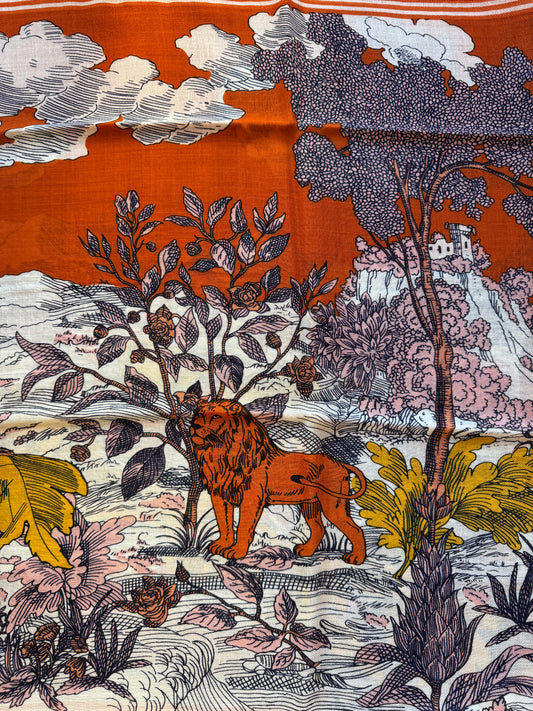 Sciarpa Histoire arancio Inoui