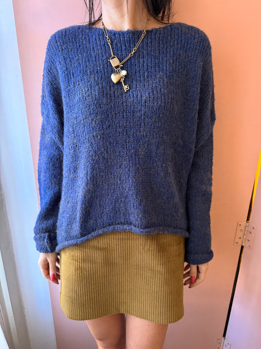 Maglione blu Neirami