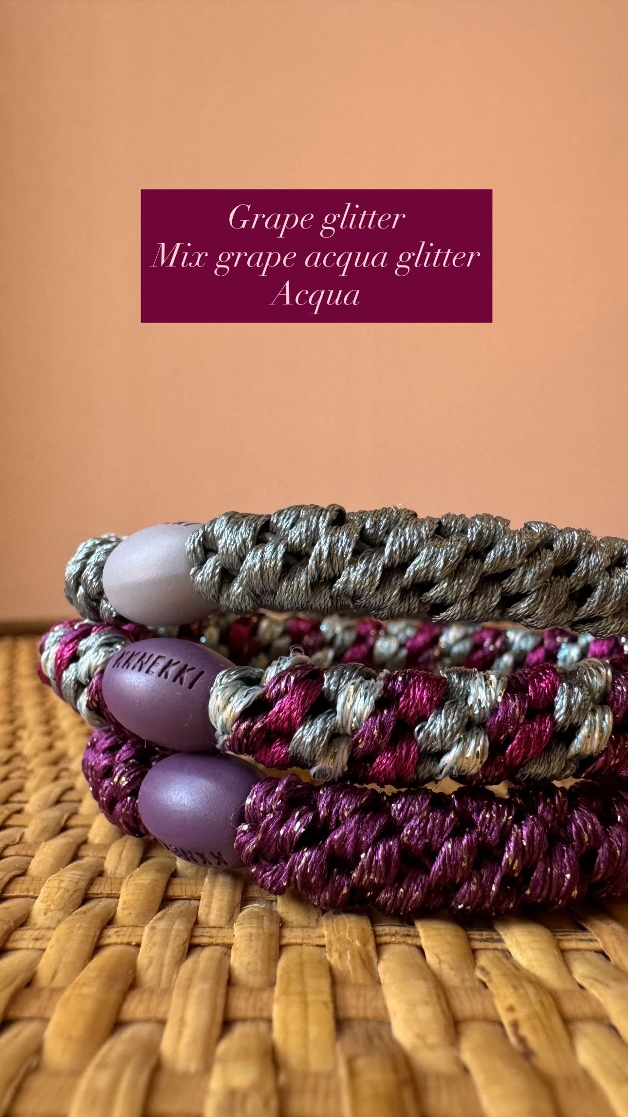 Bracciali/elastici per capelli KKNEKKI