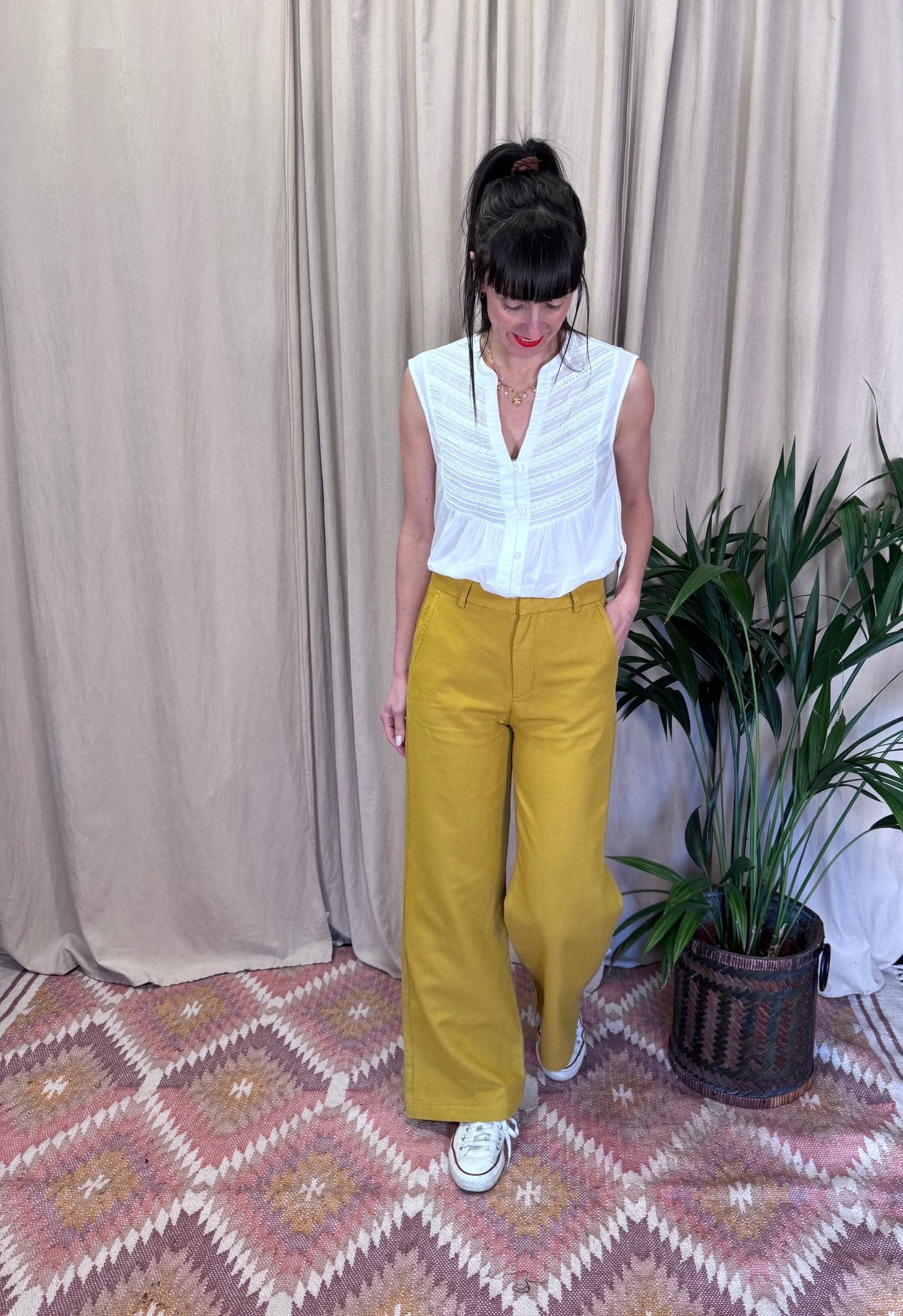 Pantaloni lime Pixie Madame Venice