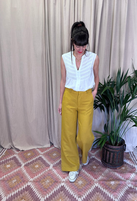 Pantaloni lime Pixie Madame Venice