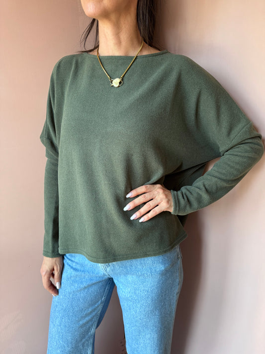 Maglia Boxy foresta Neirami