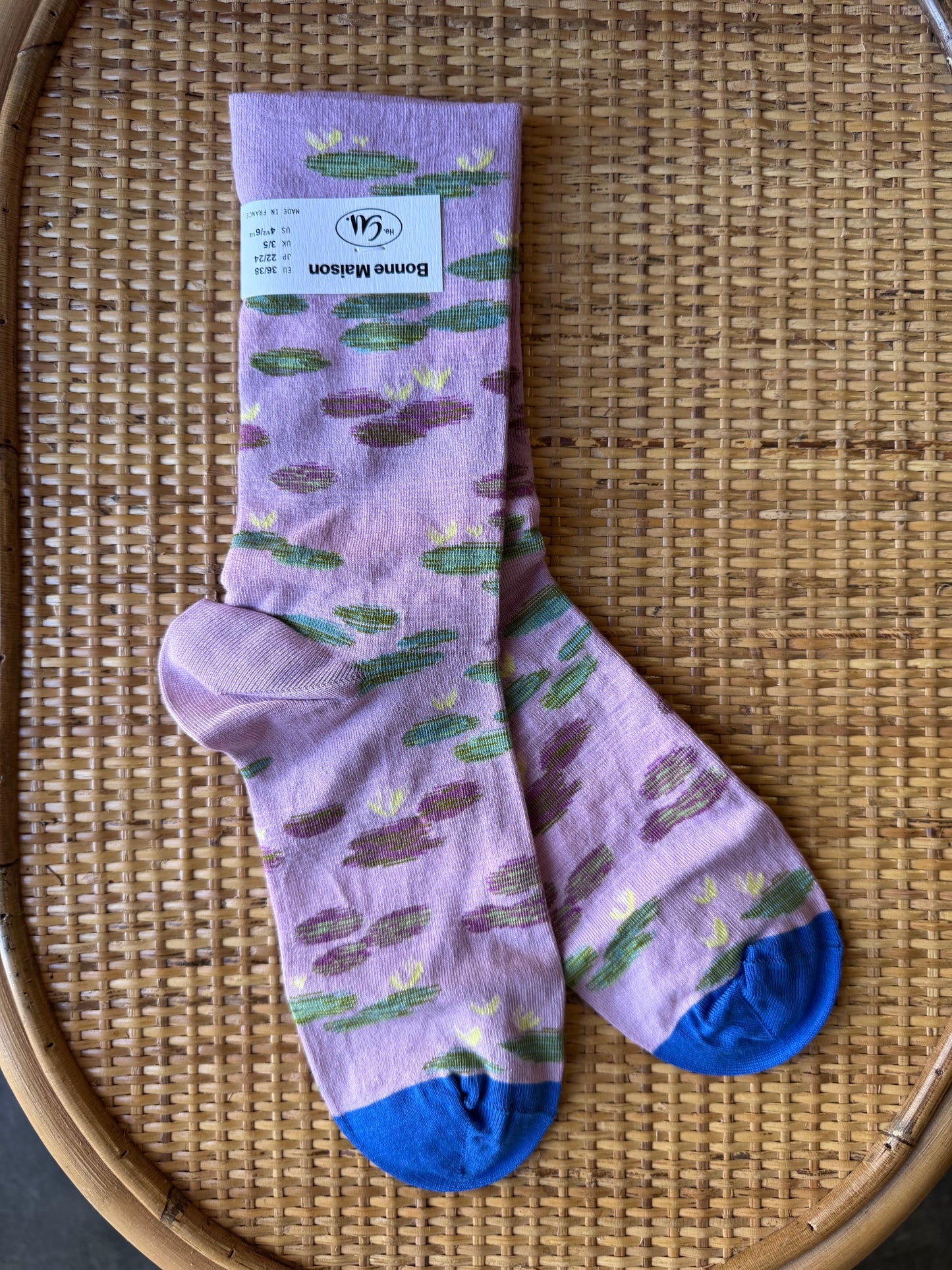 Calze Bonne Maison Monet rosa