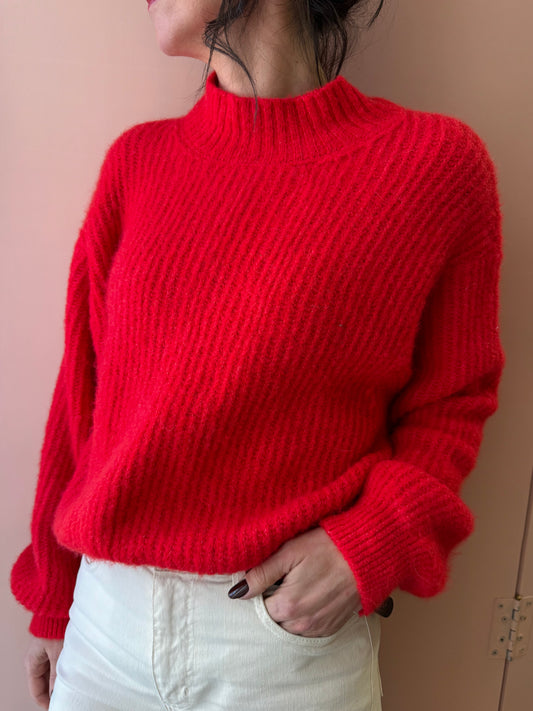 Maglione rosso East American Vintage