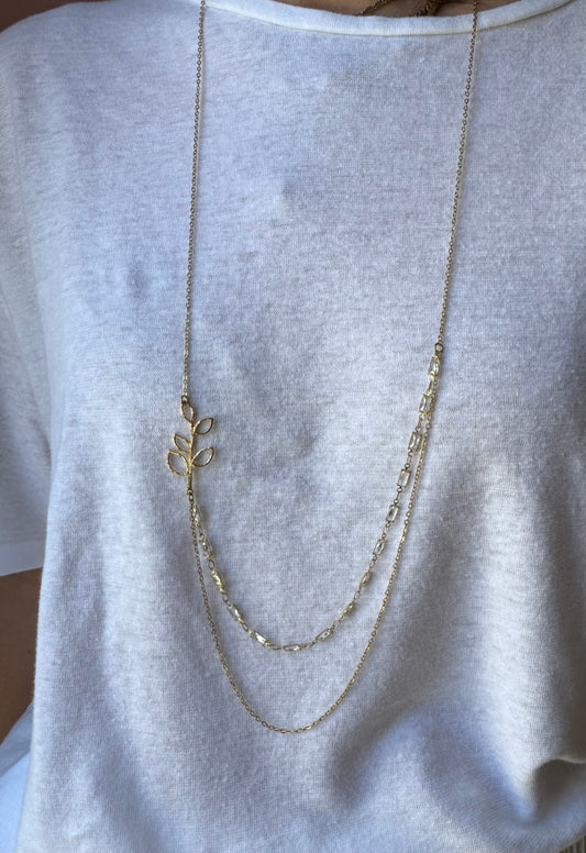 Collana lunga rametto