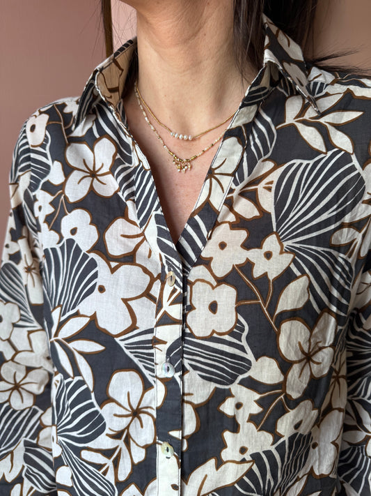 Camicia fiori