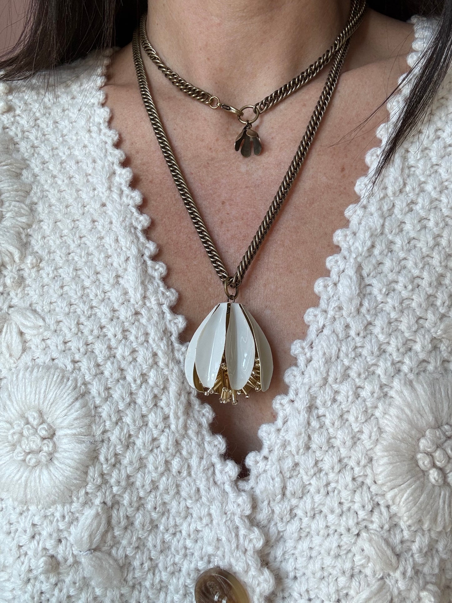 Collana lunga Bocciolo UNIQUE