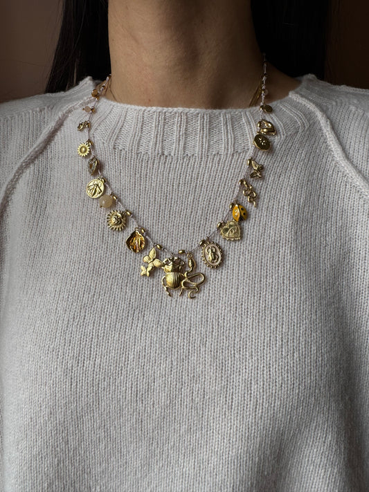 Girocollo Amuleti scarabeo