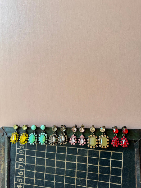 Orecchini con strass Unique