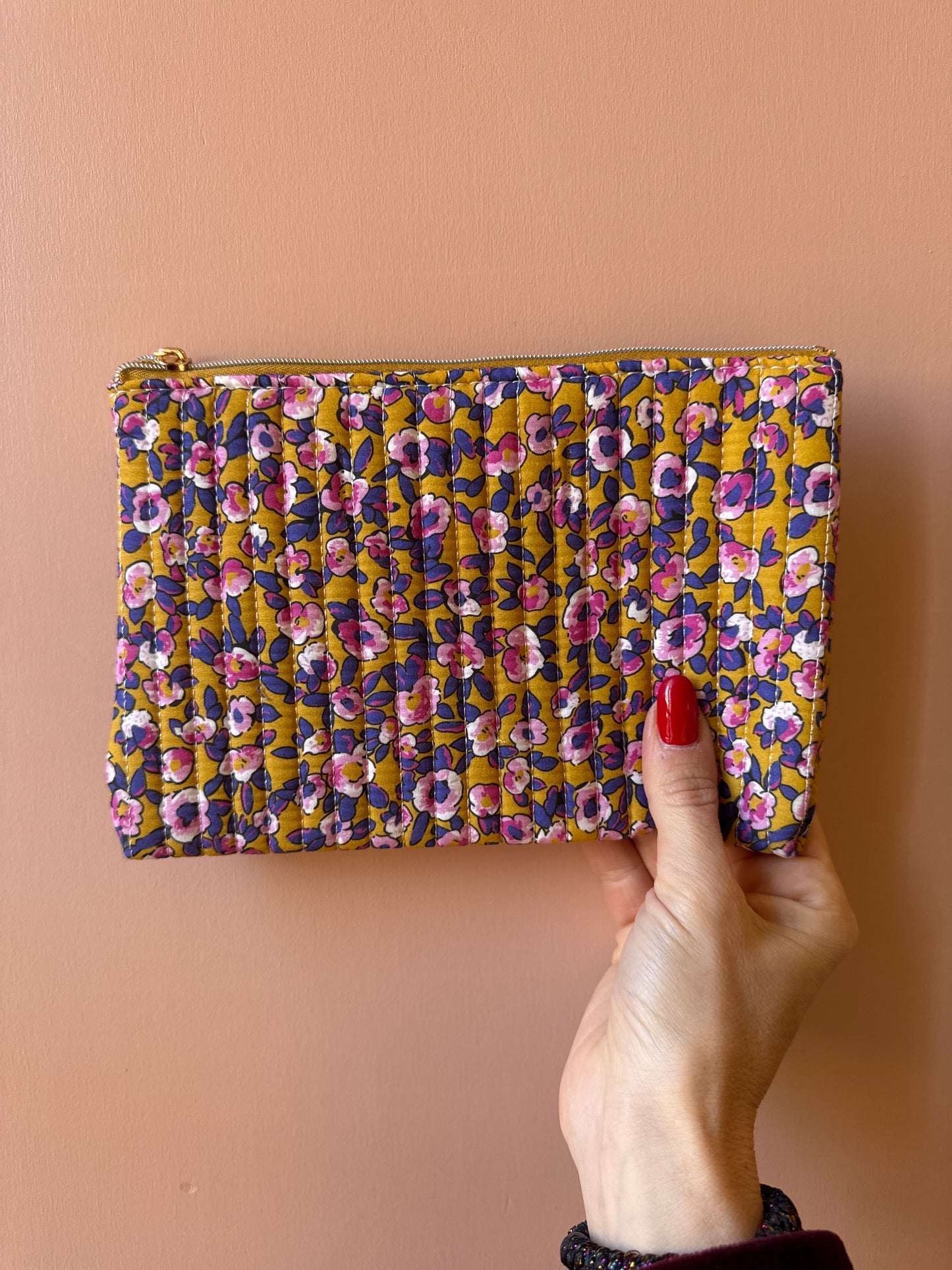 Pochette floreale tg.S