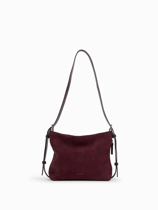 Borsa Mini Moreen aubergine Nat & Nin