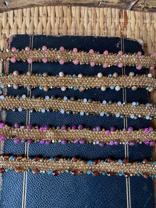 Bracciali intrecci altezza 0,8cm