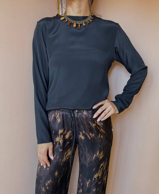 Blusa nera Ottod’ame