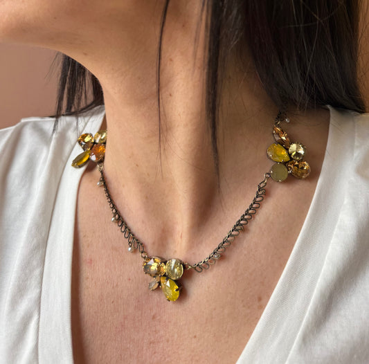 Girocollo Composé giallo Unique