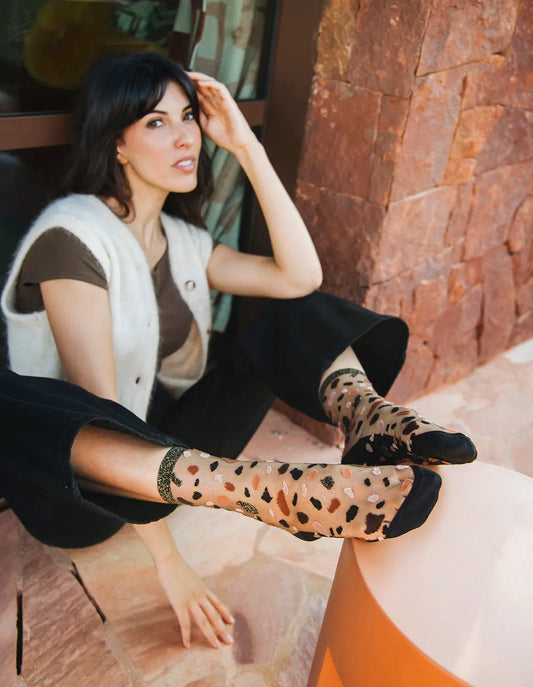 Calze Lac givré brune Atelier St Eustache