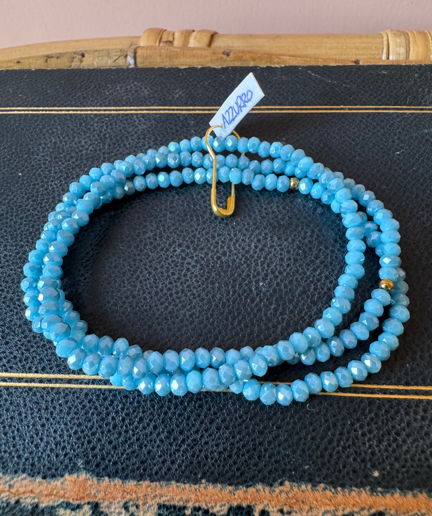 Bracciali cristallini elastici