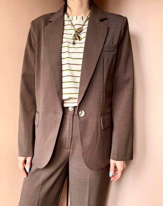 Giacca Cacao Wu Side