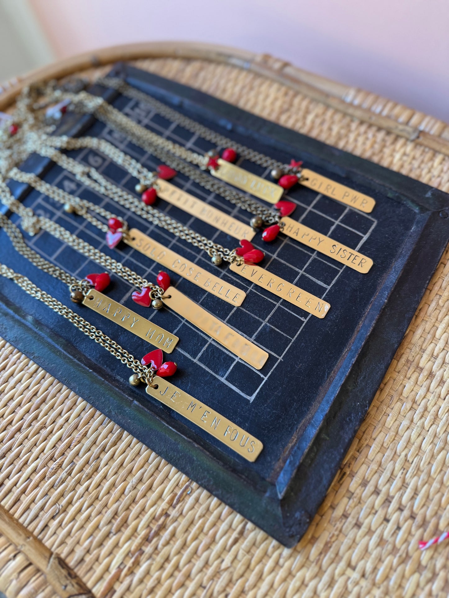 Collane lunghe con incisione Unique