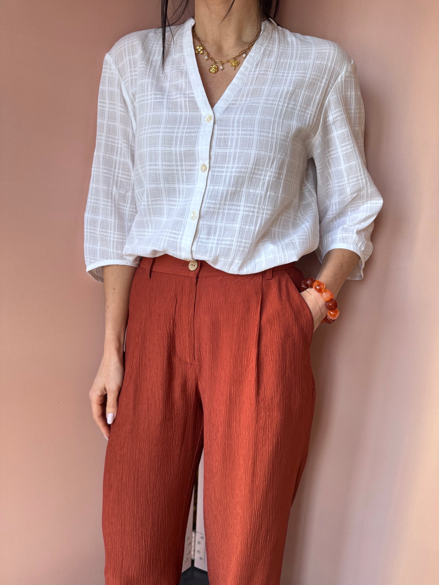 Pantaloni mattone NiceThings