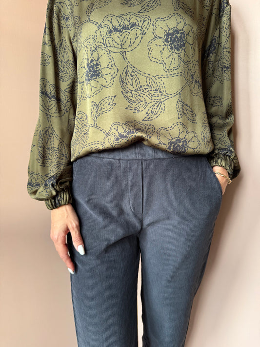 Pantaloni Pacifio antracite Diega