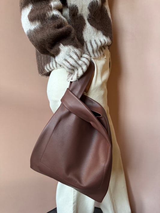 Borsa MIRANDA cioccolato CYEDRA