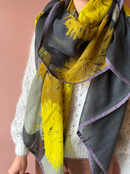 Sciarpa Carol mustard SHALLS