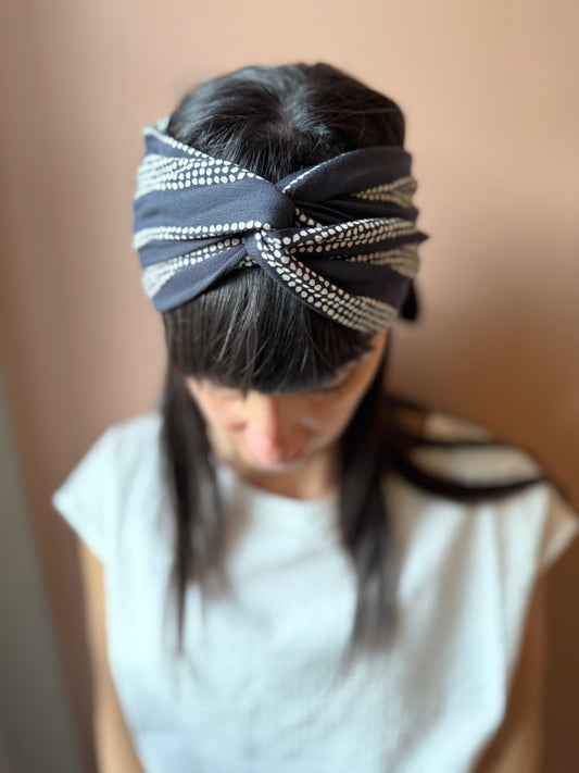 Fascia/cintura nero/bianco Jolie Mouette