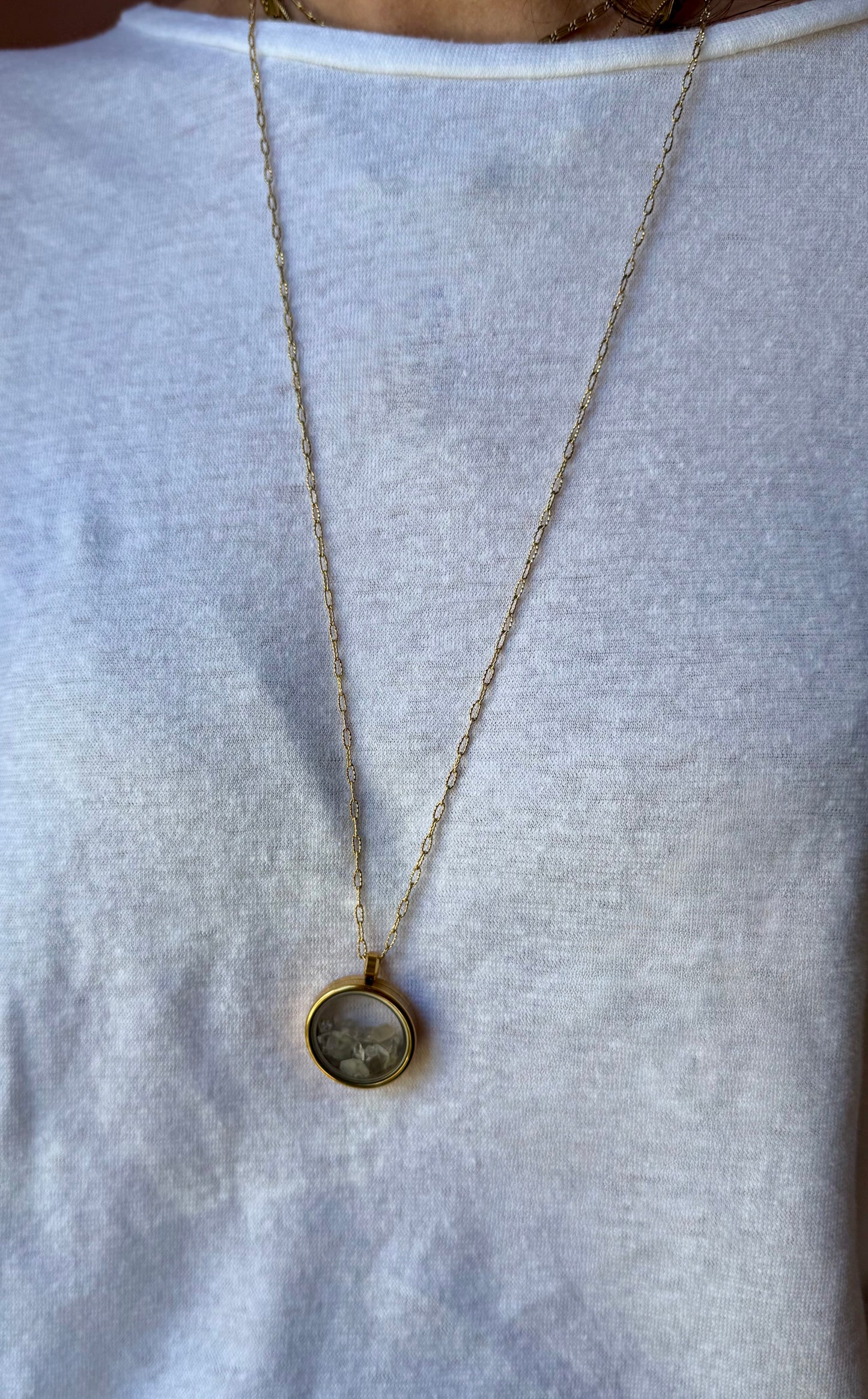 Collana lunga obló