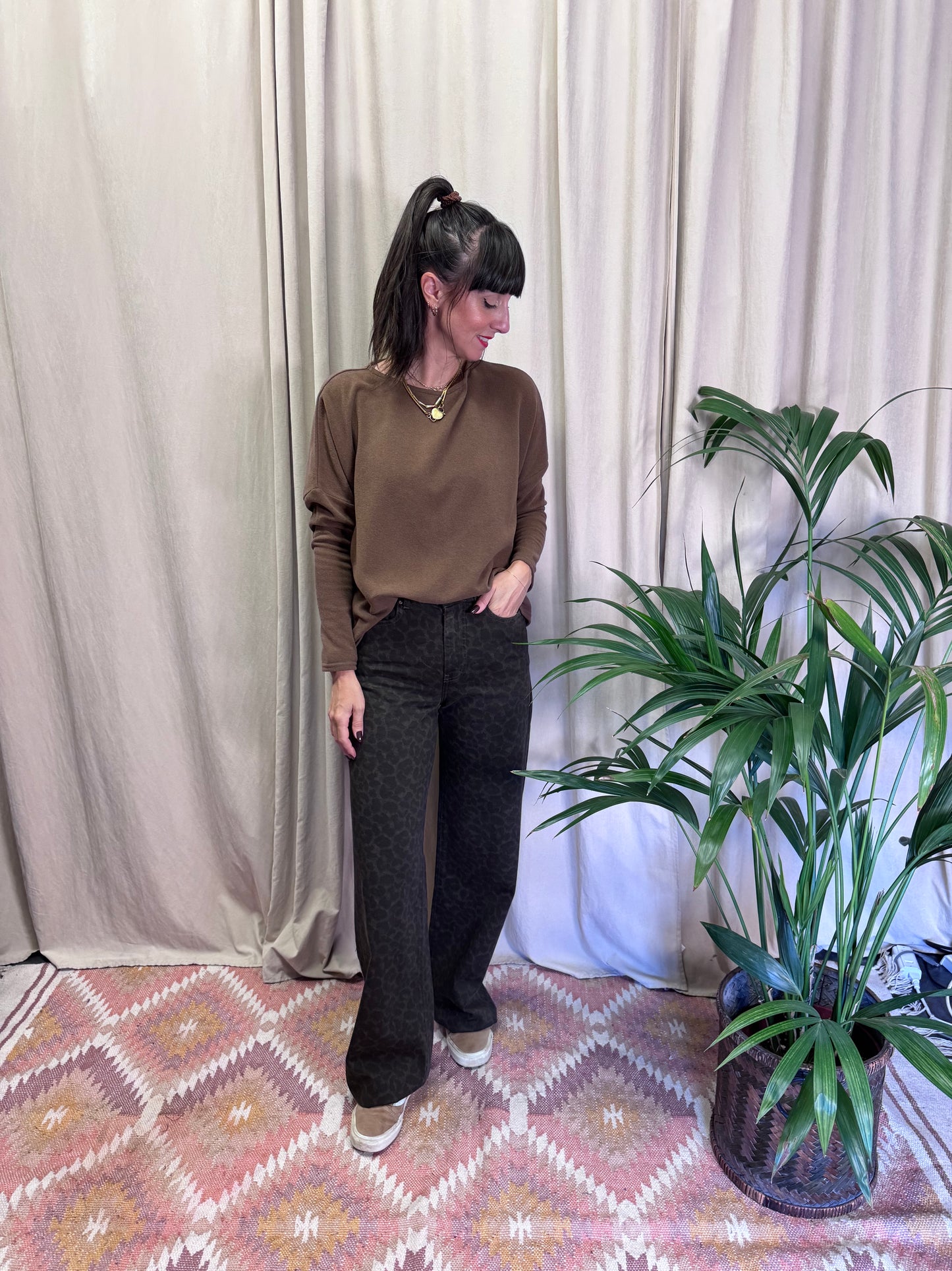 Jeans Animalier DES PETITS HAUTS