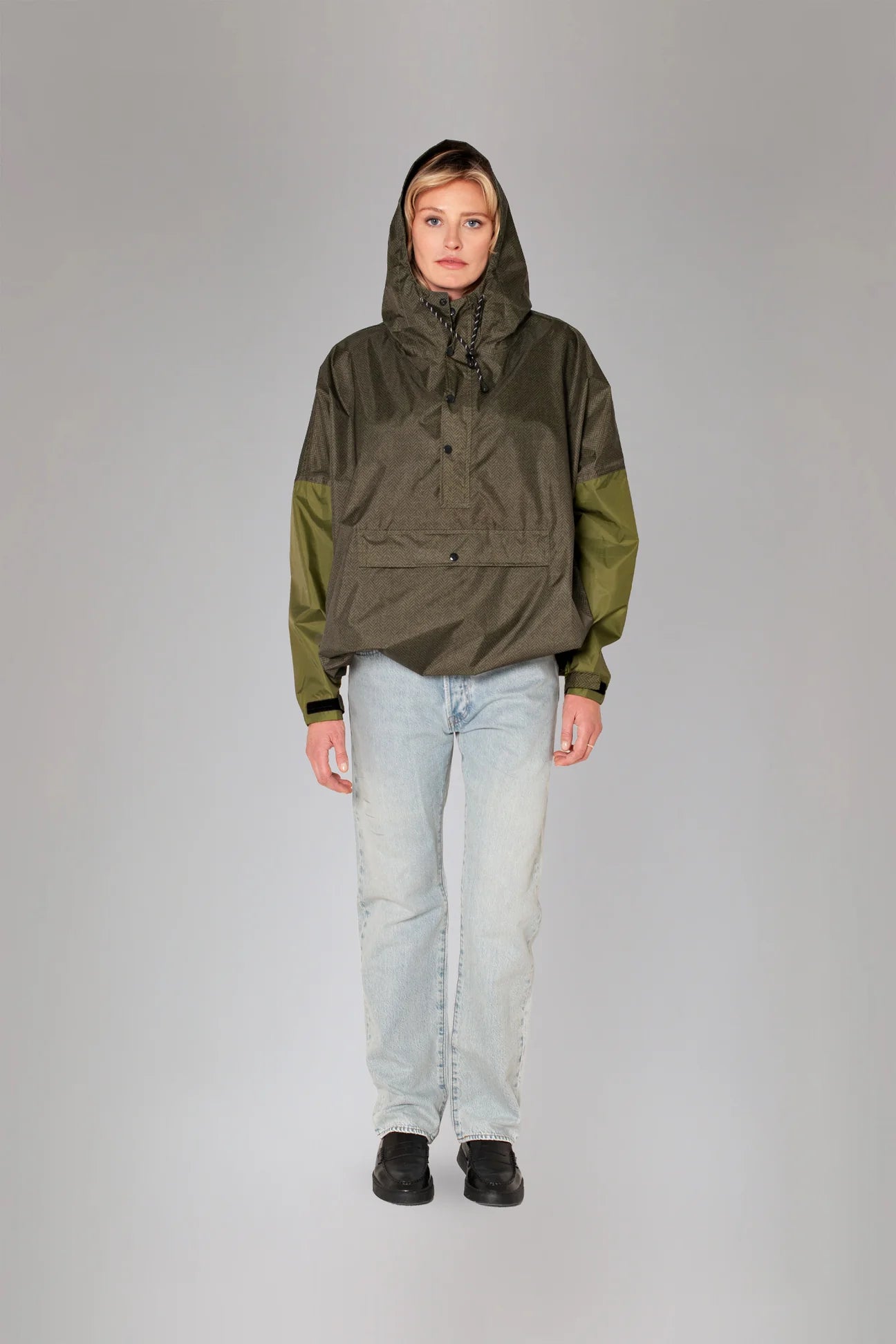 Anorak verde RAIN KISS