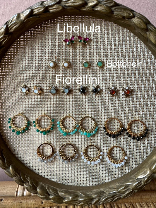 Orecchini Mignon colorati