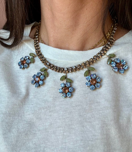 Collana Fiorella cielo UNIQUE