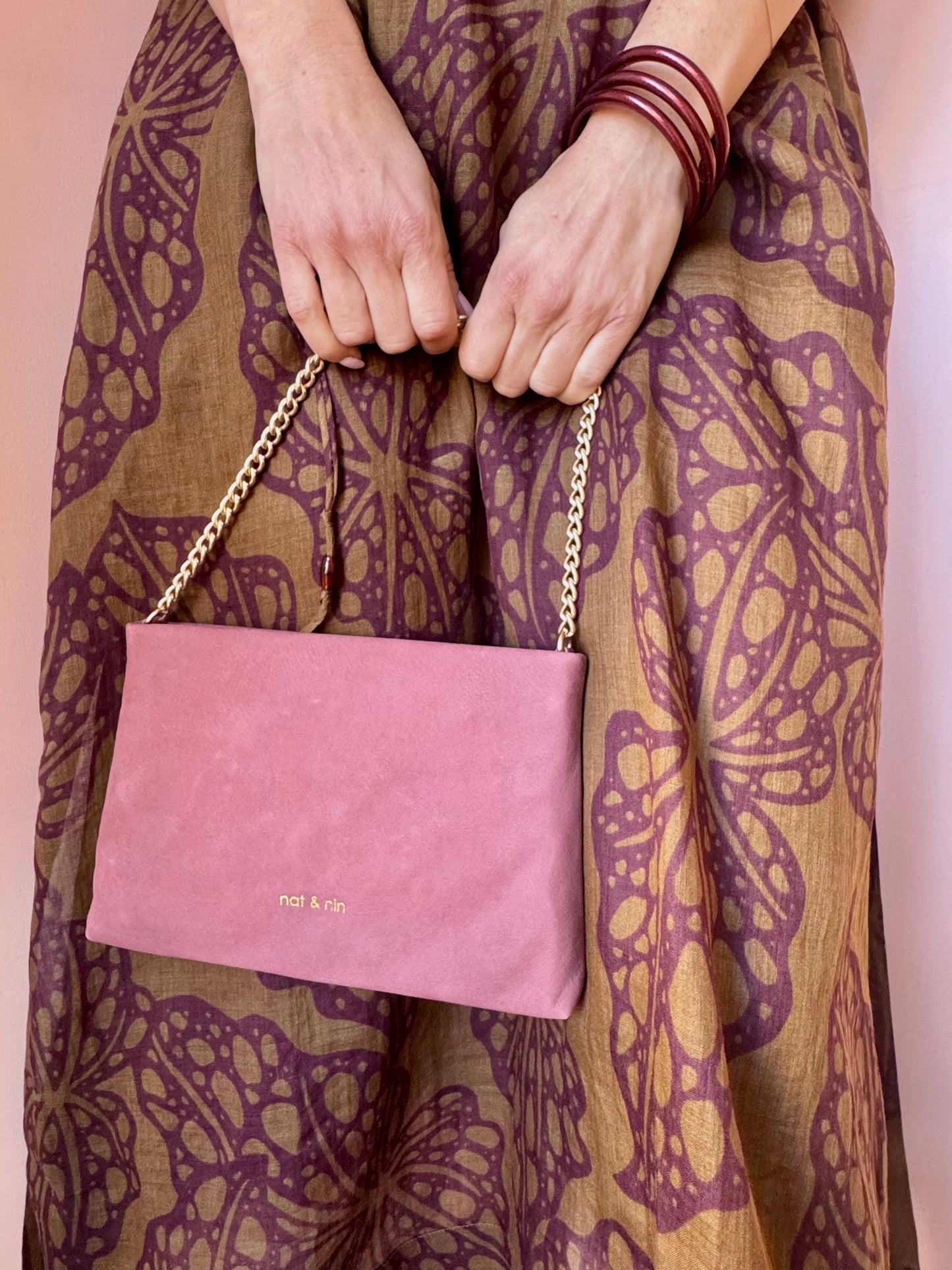 Borsa Molly Bois de rose Nat&nin