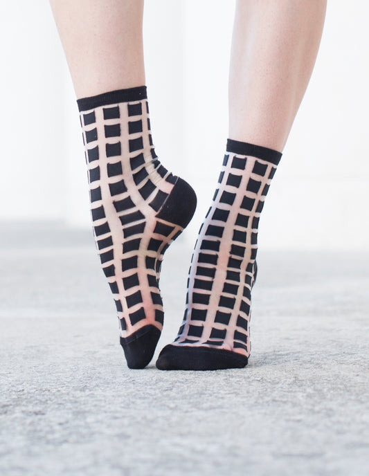 Calze Ginza nero Atelier St Eustache