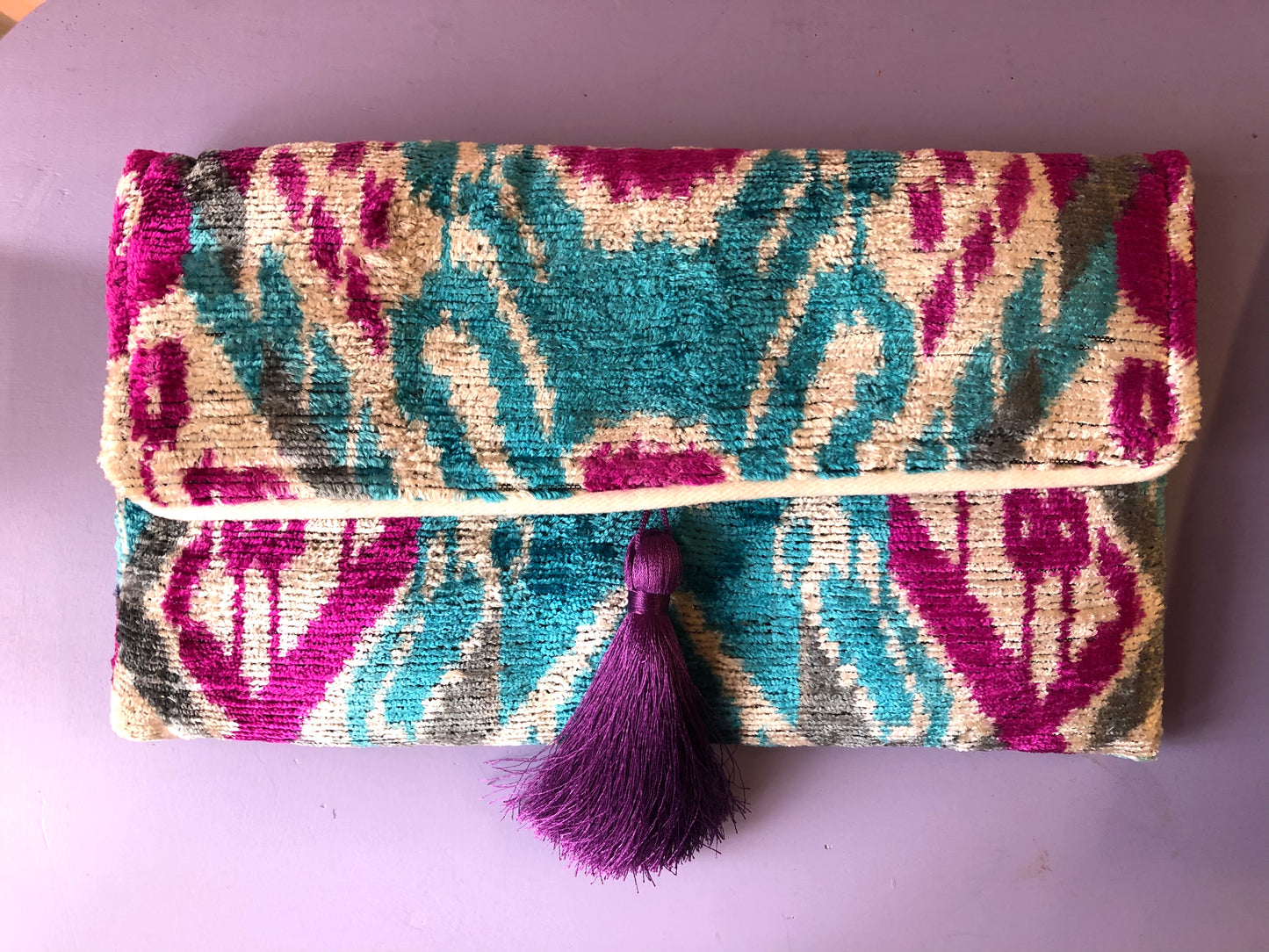 Pochette ikat