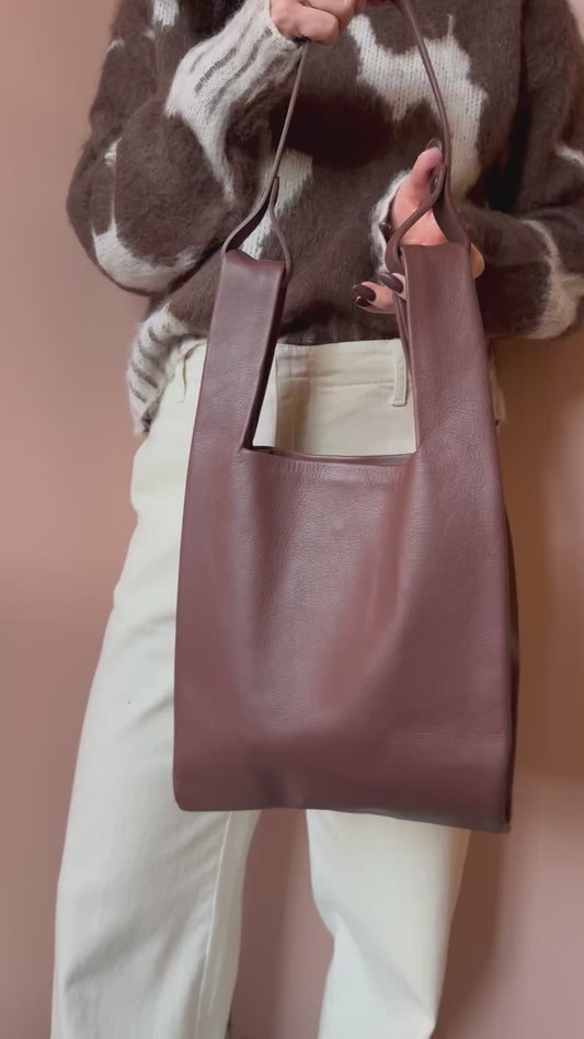 Borsa MIRANDA cioccolato CYEDRA