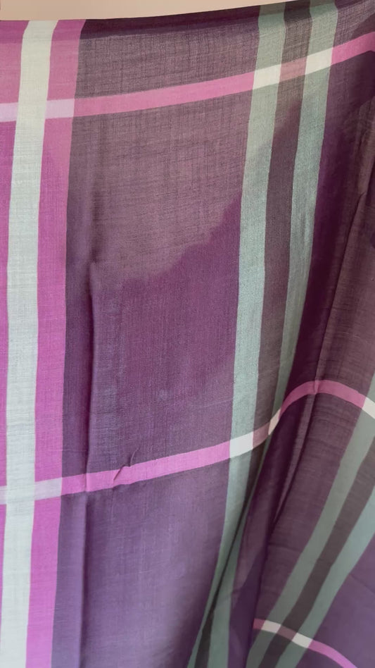 Sciarpa Louise mauve SHALLS