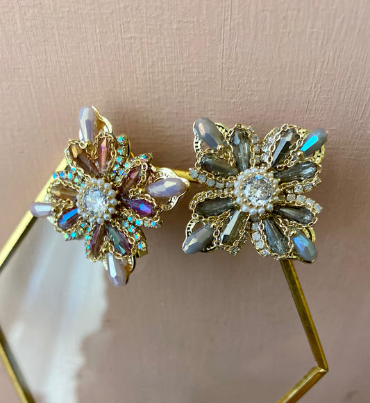 Spilla cristallo di ghiaccio