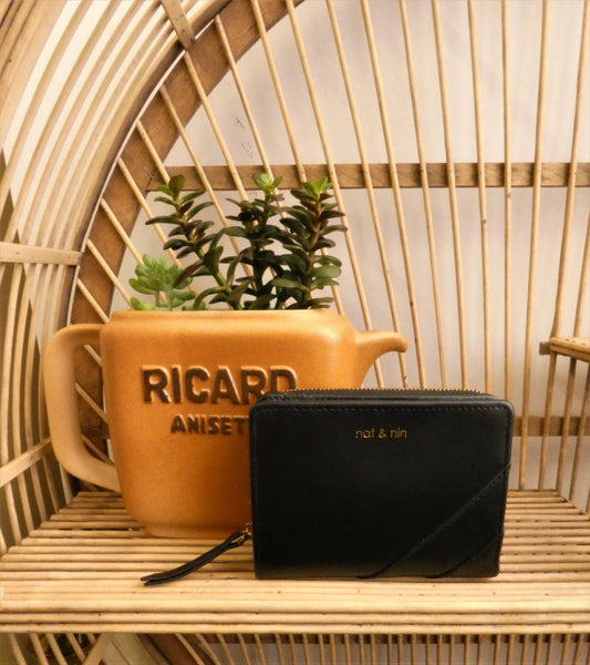 Portafoglio Nina nero